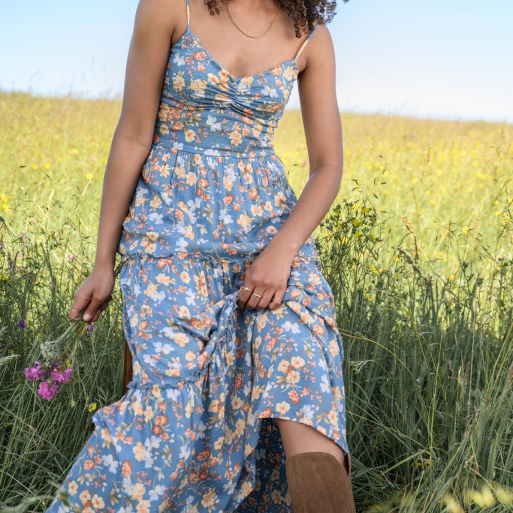 Altar'd State Floral Maxi dress